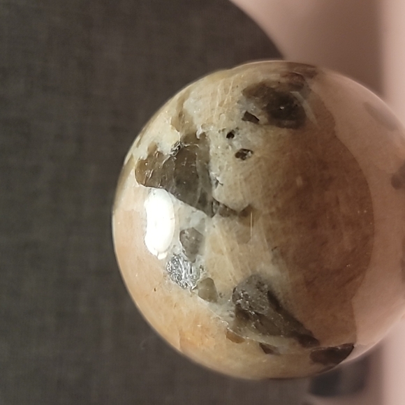 Cherry  Blossom  agate sphere - Picture 2 of 7